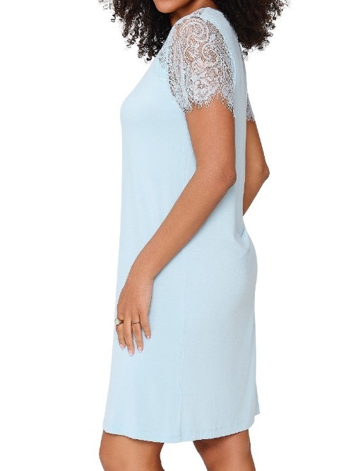 LingaDore Night 8412 blue nightdress