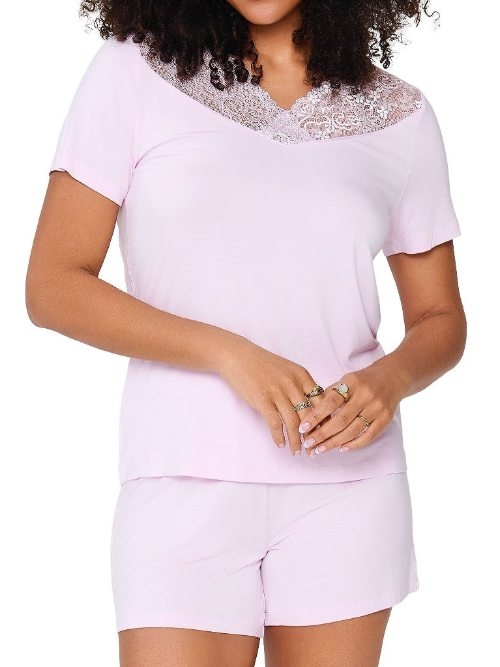 LingaDore Night 8415 pink shortama