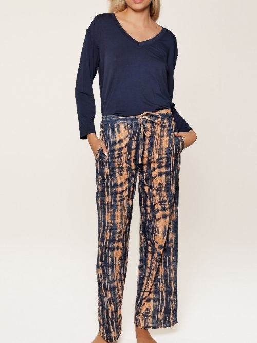 LingaDore Night 8105 dark denim pajama