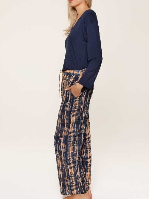 LingaDore Night 8105 dark denim pajama