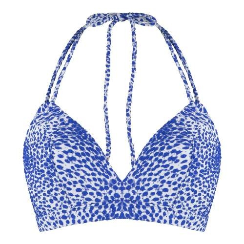 LingaDore Beach 7709 white/blue padded bikini bra