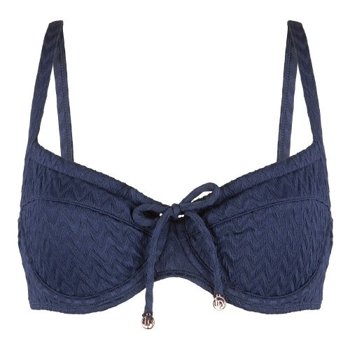 LingaDore Beach 7710 dark blue soft-cup bikini bra