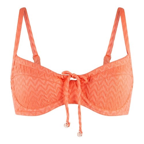 LingaDore Beach 7710 coral soft-cup bikini bra
