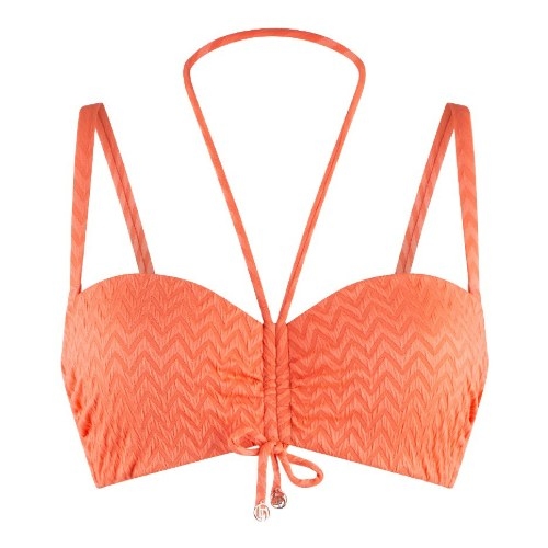 LingaDore Beach 7710 coral padded bikini bra