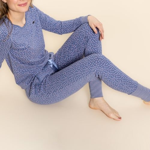 Charlie Choe Daydreams blue pyjama pant