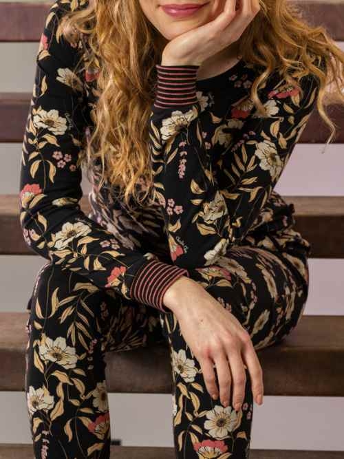Charlie Choe Nightfall black pyjama pant