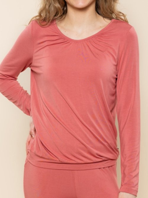 Charlie Choe Nightfall cedar rose sleep shirt