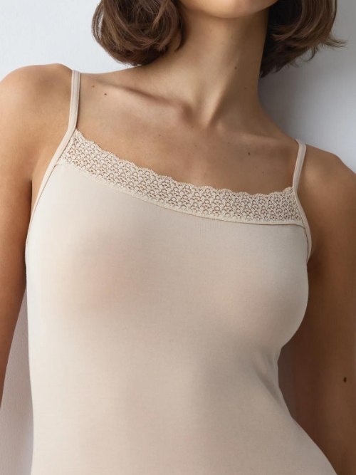 Triumph Feel of Modal porcelain mousse spaghetti top