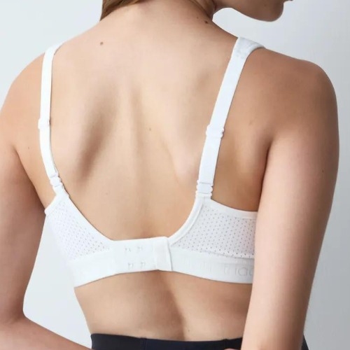 Triumph Triaction Energy Lite white sport bra
