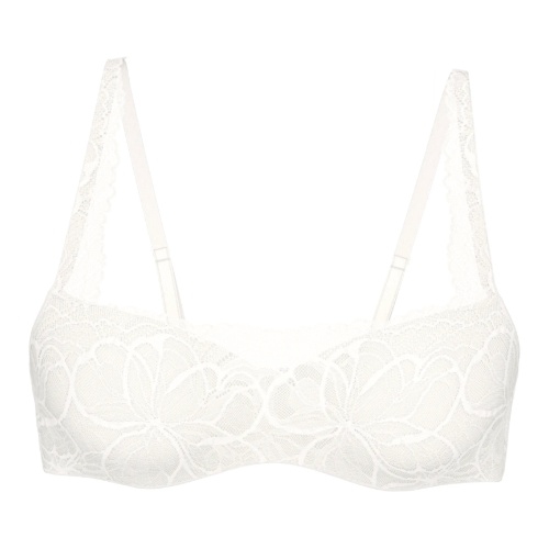 Triumph Body Make-Up Illusion Lace ecru white padded bra
