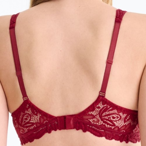 Lisca Tiara cranberry juice non-padded bra