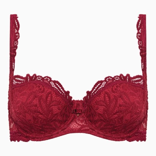 Lisca Tiara cranberry juice non-padded bra