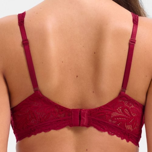 Lisca Tiara cranberry juice non-padded bra
