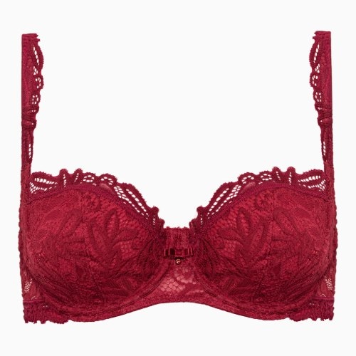 Lisca Tiara cranberry juice non-padded bra