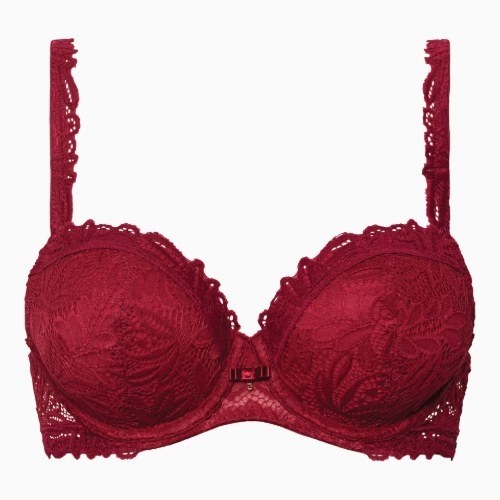 Lisca Tiara cranberry juice padded bra