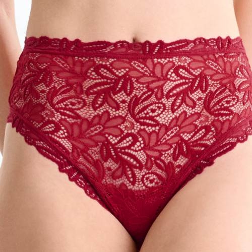Lisca Tiara cranberry juice high waist brief