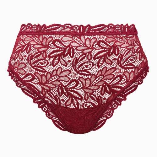 Lisca Tiara cranberry juice high waist brief