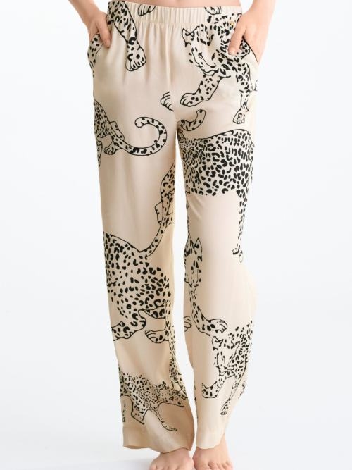 Lisca Nachtmode Tamara leopard spots pyjama pant