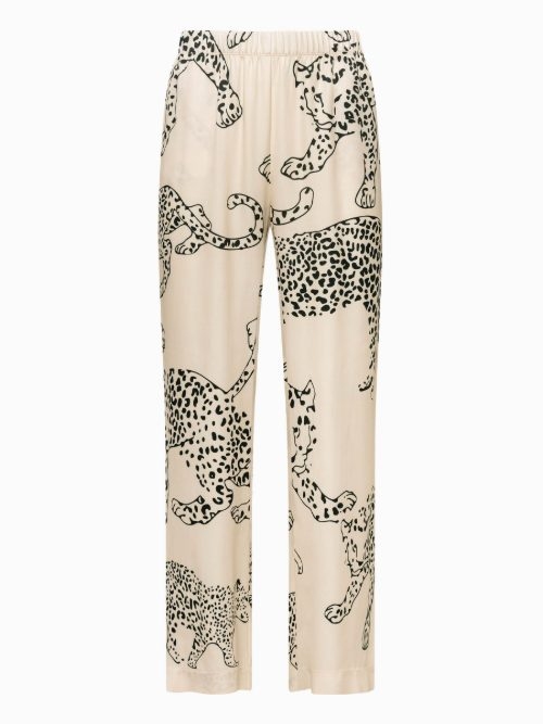Lisca Nachtmode Tamara leopard spots pyjama pant