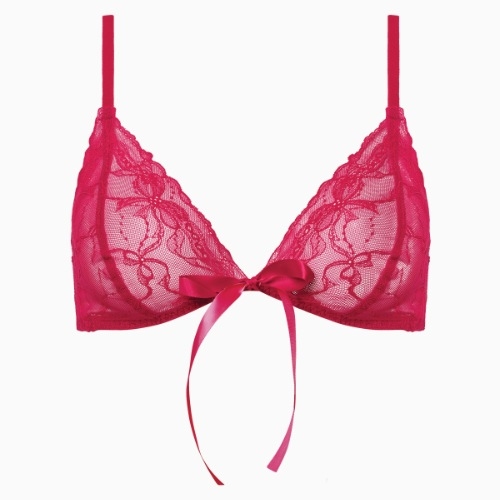 Lisca Sugarlace pink mist padded bra