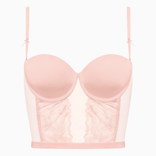 Lisca Sugarlace pink mist padded bra