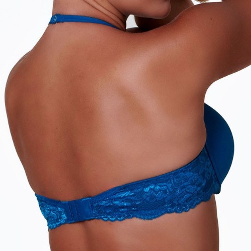 After Eden Puck petrol push up bra