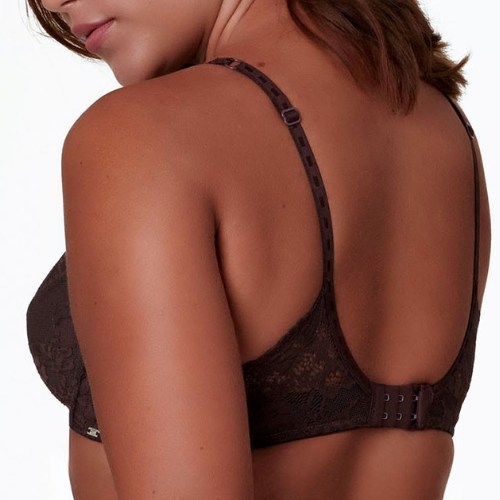 After Eden Molly dark brown padded bra