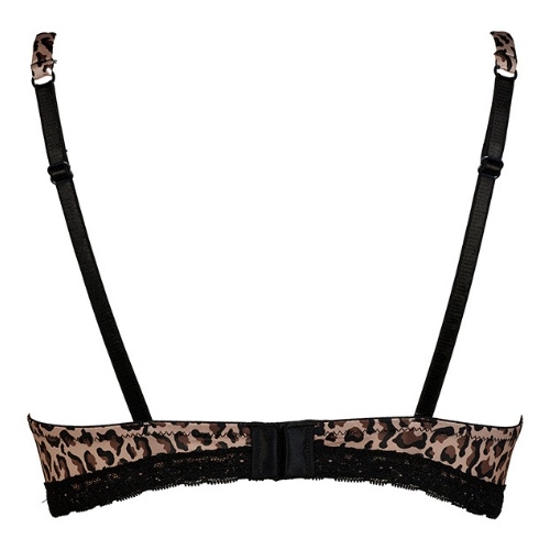 After Eden Giselle animal print padded bra
