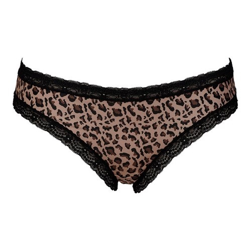 After Eden Giselle animal print brief