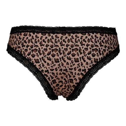 After Eden Giselle animal print brief