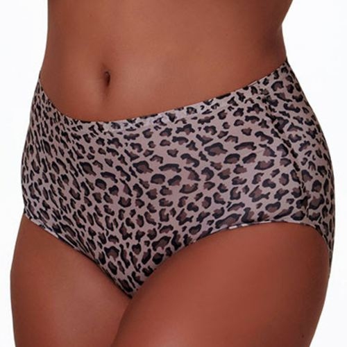 After Eden Unlimited animal print high waist brief