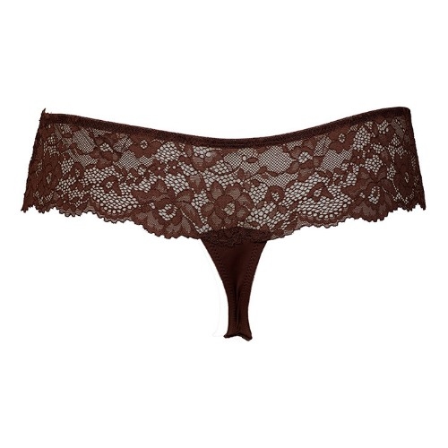 After Eden Daisy dark brown thong