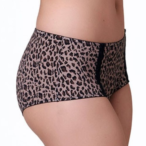 After Eden D-Cup & Up Giselle animal print high waist brief
