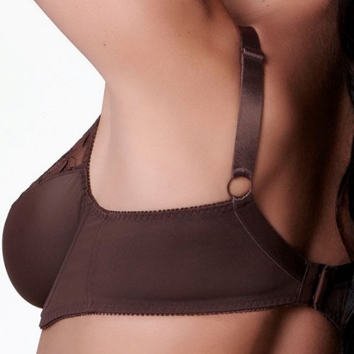 Elbrina Helen dark brown padded bra