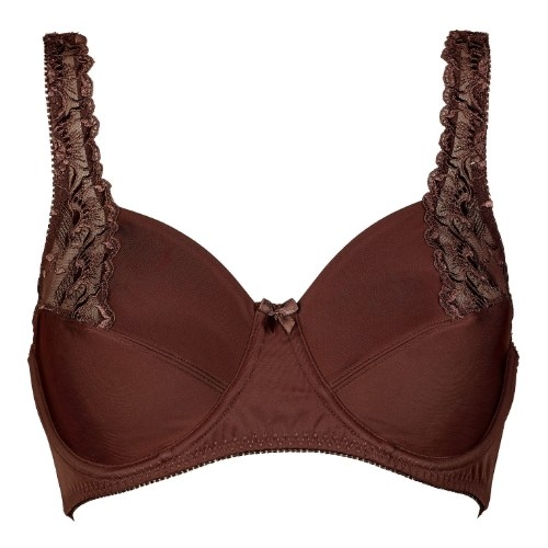 Elbrina Helen dark brown padded bra