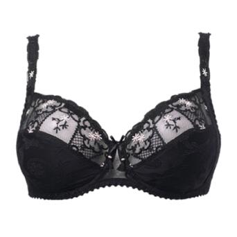 LOUISA BRACQ MARIE ANTOINETTE Black soft cup bh
