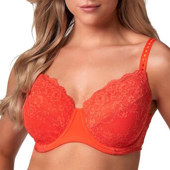 AFTER EDEN D CUP & UP LOIS Orange Full Cover bh