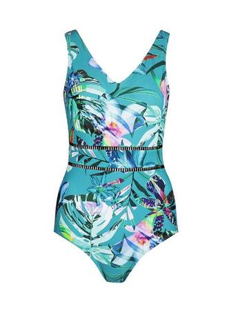Mila Paradise Badpak Aqua Green Multicolor