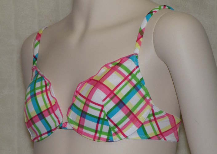 Boobs & Bloomers Carly white/red girls bra Boobs & Bloomers Carly white/red girls bra