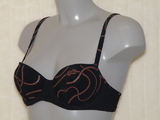 Marlies Dekkers Swimwear Eco Warrior black/print soft-cup bikini bra