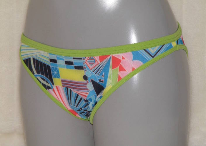 Marlies Dekkers Swimwear Yellow Submarine print/green bikini brief Marlies Dekkers Swimwear Yellow Submarine print/green bikini brief