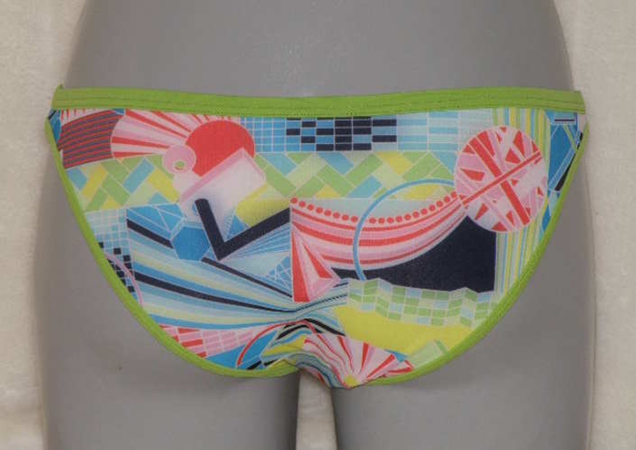 Marlies Dekkers Swimwear Yellow Submarine print/green bikini brief Marlies Dekkers Swimwear Yellow Submarine print/green bikini brief