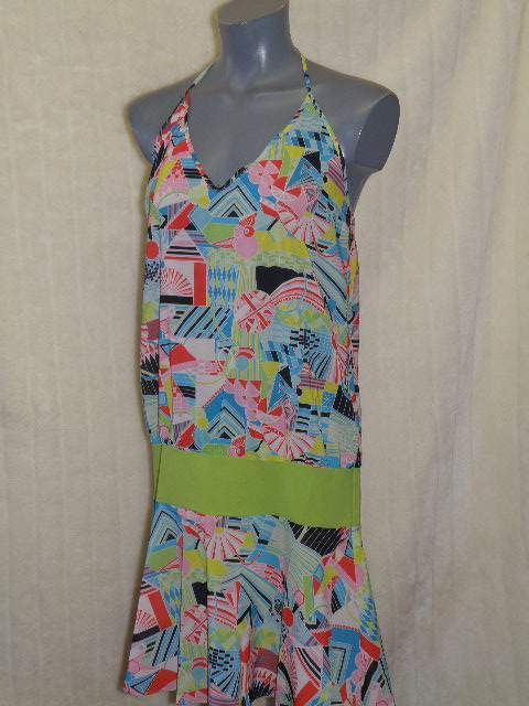 Marlies Dekkers Swimwear Yellow Submarine print/green beach dress Marlies Dekkers Swimwear Yellow Submarine print/green beach dress