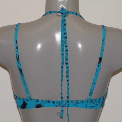 Marlies Dekkers Swimwear Wes Wilson Deep blue/black padded bikini bra Marlies Dekkers Swimwear Wes Wilson Deep blue/black padded bikini bra