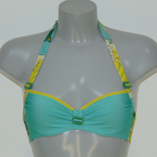 Marlies Dekkers Swimwear Ojiya green padded bikini bra
