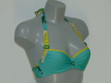 Marlies Dekkers Swimwear Ojiya green padded bikini bra