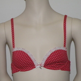 Boobs & Bloomers Stipt red/white girls bra