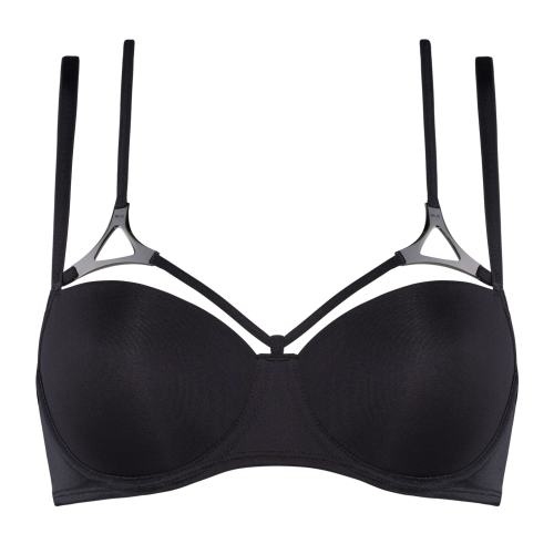 Marlies Dekkers Triangle black padded bra Marlies Dekkers Triangle black padded bra