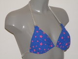 Sapph Beach Noordwijk blue/print padded bikini bra