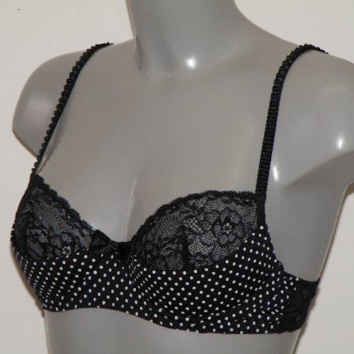 Sapph Sandy black/white padded bra Sapph Sandy black/white padded bra